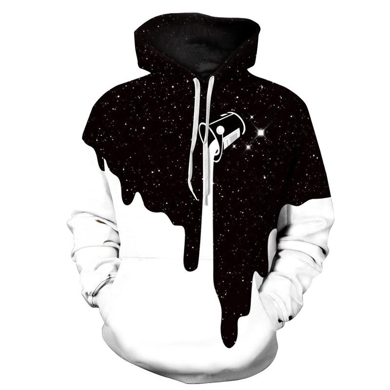 Black galaxy online hoodie