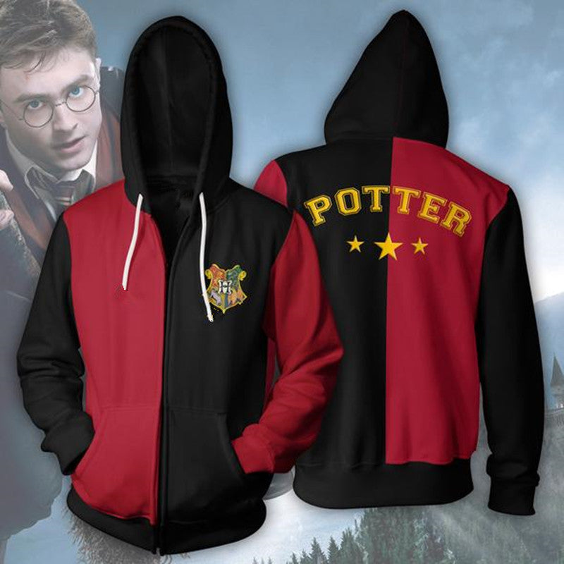 Harry potter zip up sales hoodie