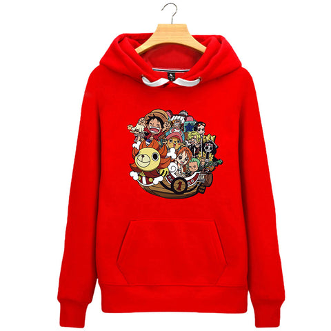 OP One Piece Pullover Kangaroo Pocket Hoodie - icoshero