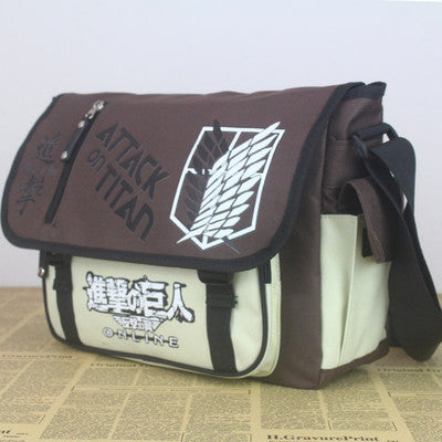 Attack on titan online messenger bag