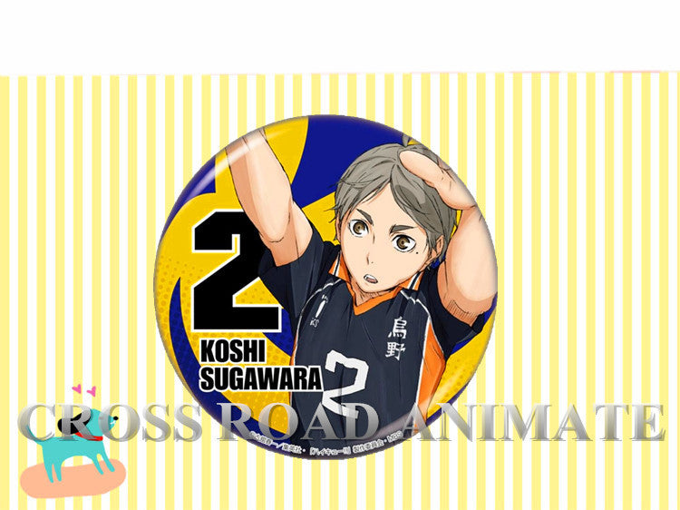 Anime Haikyuu!! Cute Volleyball Karasuno Nekoma Cartoon Hinata Shoyo  Kageyama Tobio Kei Tsukishima Toru Oikawa Daichi Sawamura Id Card With  Schoom Name Cosplay Props Gifts