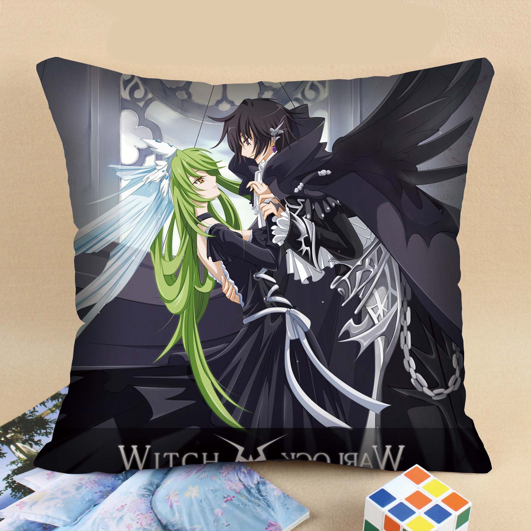 Code Geass:Lelouch of the Rebellion Lelouch C.C. Image Pattern Square –  icoshero