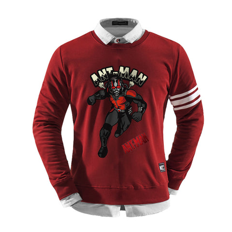 Marvel Captain America Civil War Antman Captain Layered Sweatshirt - icoshero