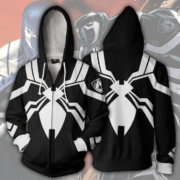 Spider Man Venom vs. Carnage Zip Up Hoodie MZH151 - icoshero