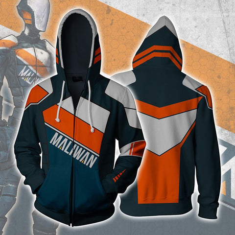 Borderlands Gerald Zip Up Hoodie MZH214 - icoshero