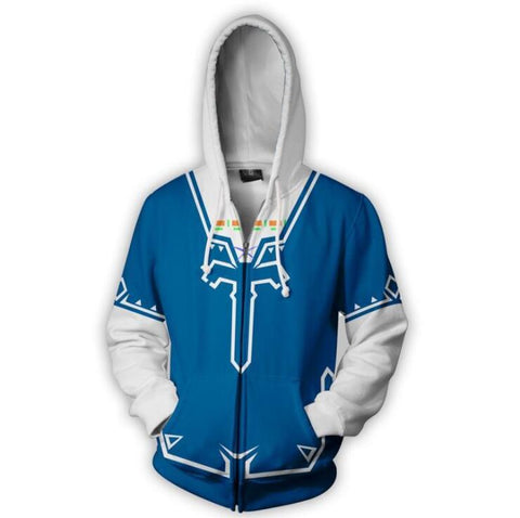 The Legend of Zelda Zip Up Hoodie MZH549 - icoshero