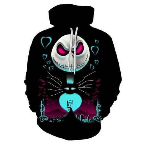 Jack Skellington Hoodies - Pullover Hoodie MZH802 - icoshero